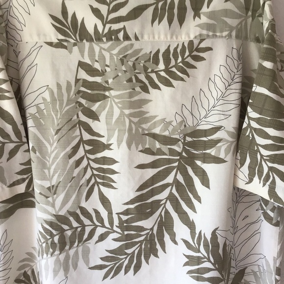 GEOFFREY BEENE XL SHORT SLEEVE TROPICAL SHIRT - Picture 5 of 7